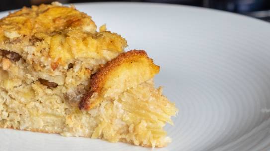 Torta di mele senza zucchero